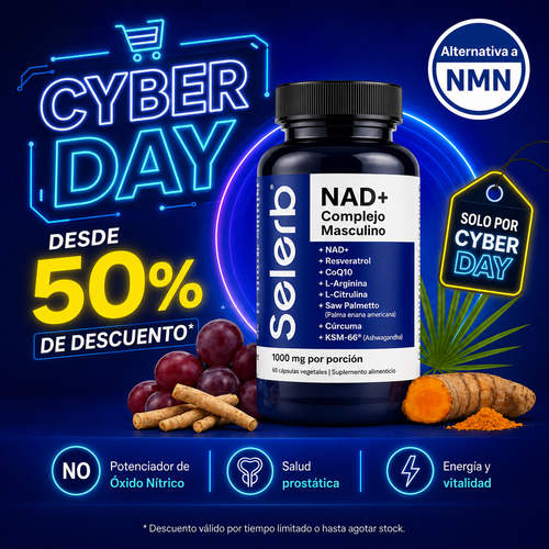 SELERD NAD+ MEN’S COMPLEX - VITALIDAD MASCULINA