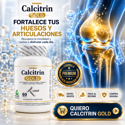 Calcitrin Gold (60 Cápsulas)