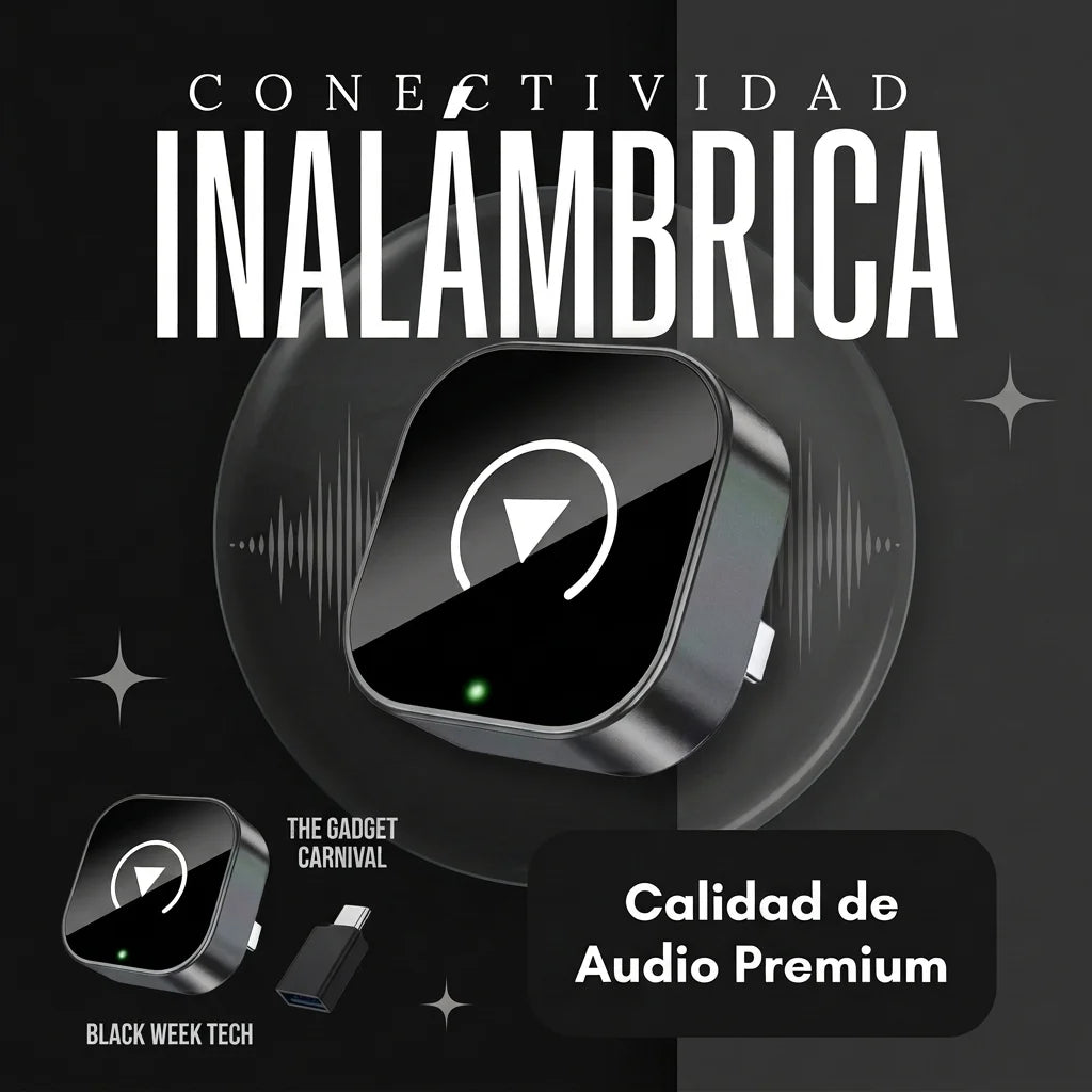 CarPlay Libre y Android Auto sin cables 2 en 1