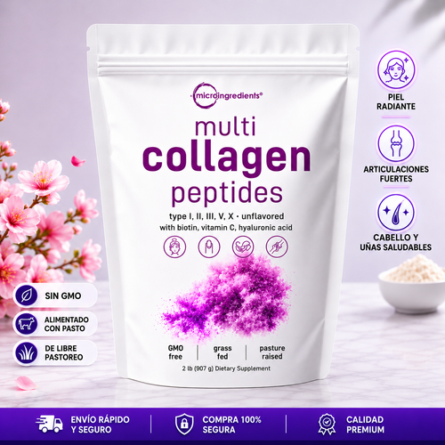 Multi Collagen Complex (Polvo de Colágeno 450 grs.)