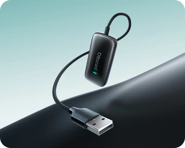 Ottocast Play2 Video Pro Ai Box Adaptador inalámbrico CarPlay Android Auto con Youtube, Netflix, Iptv integrado para automóvil con Carplay por cable